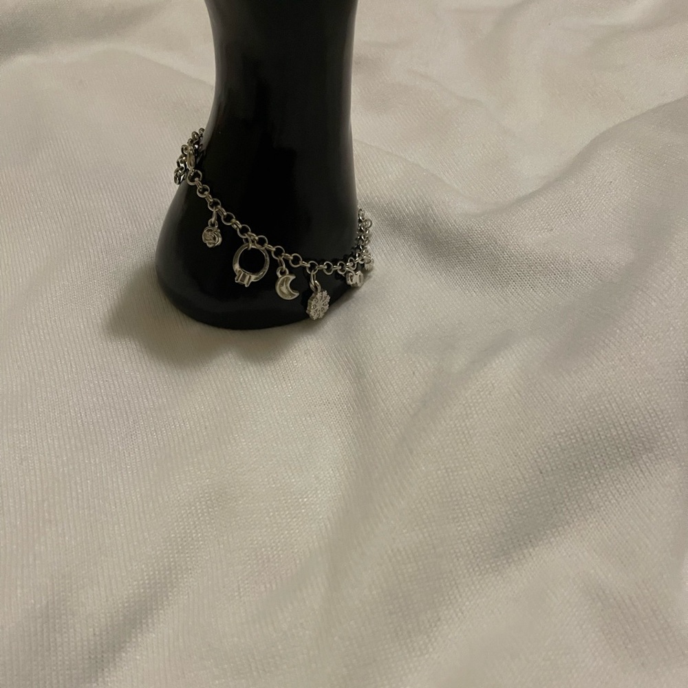 Silver Charm Bracelet